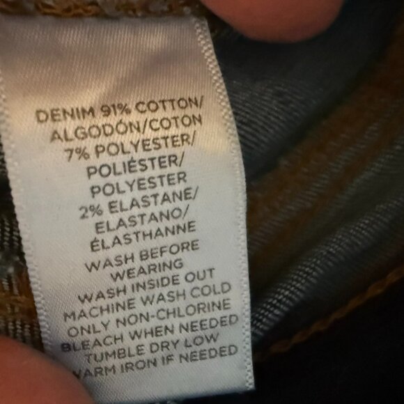 Loft Medium Rinse Blue Jeans - Skinny Crop - Size 10 - Picture 5 of 5